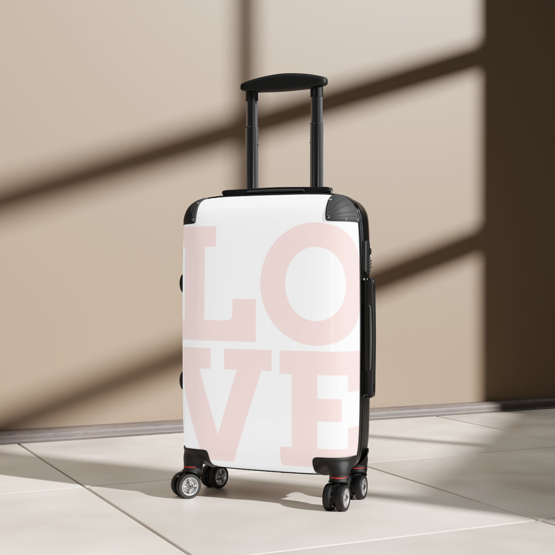 Stylish Carry-On Suitcase with &