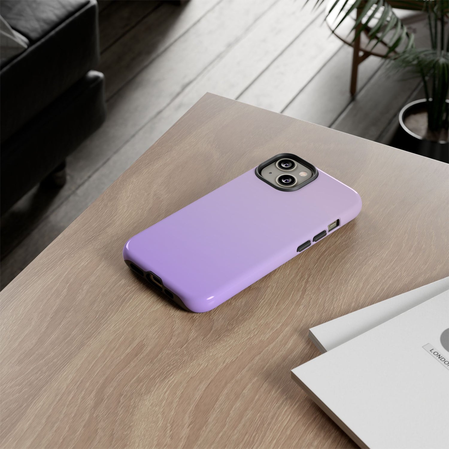 Lilac Ombre Tough Phone Case