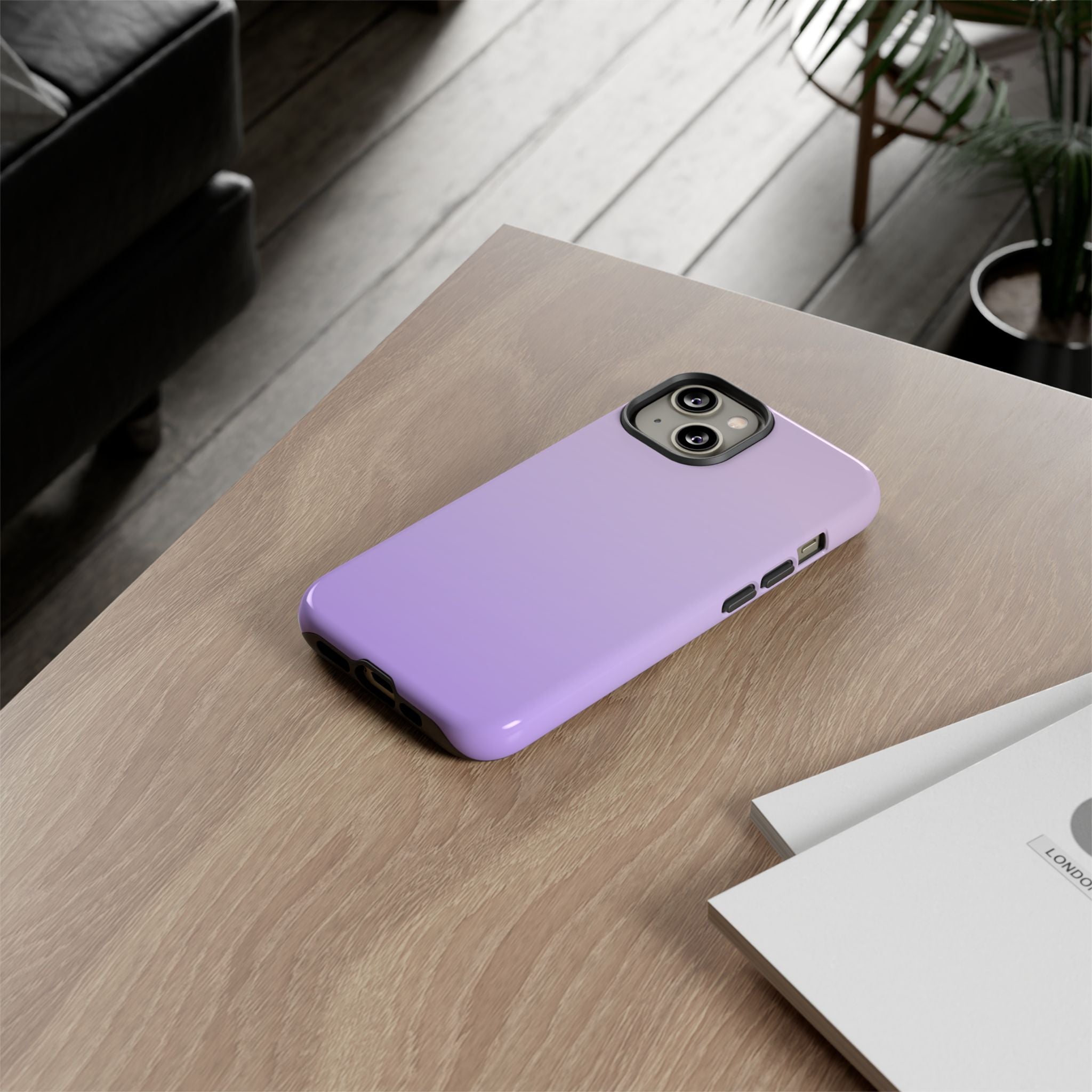 Lilac Ombre Tough Phone Case