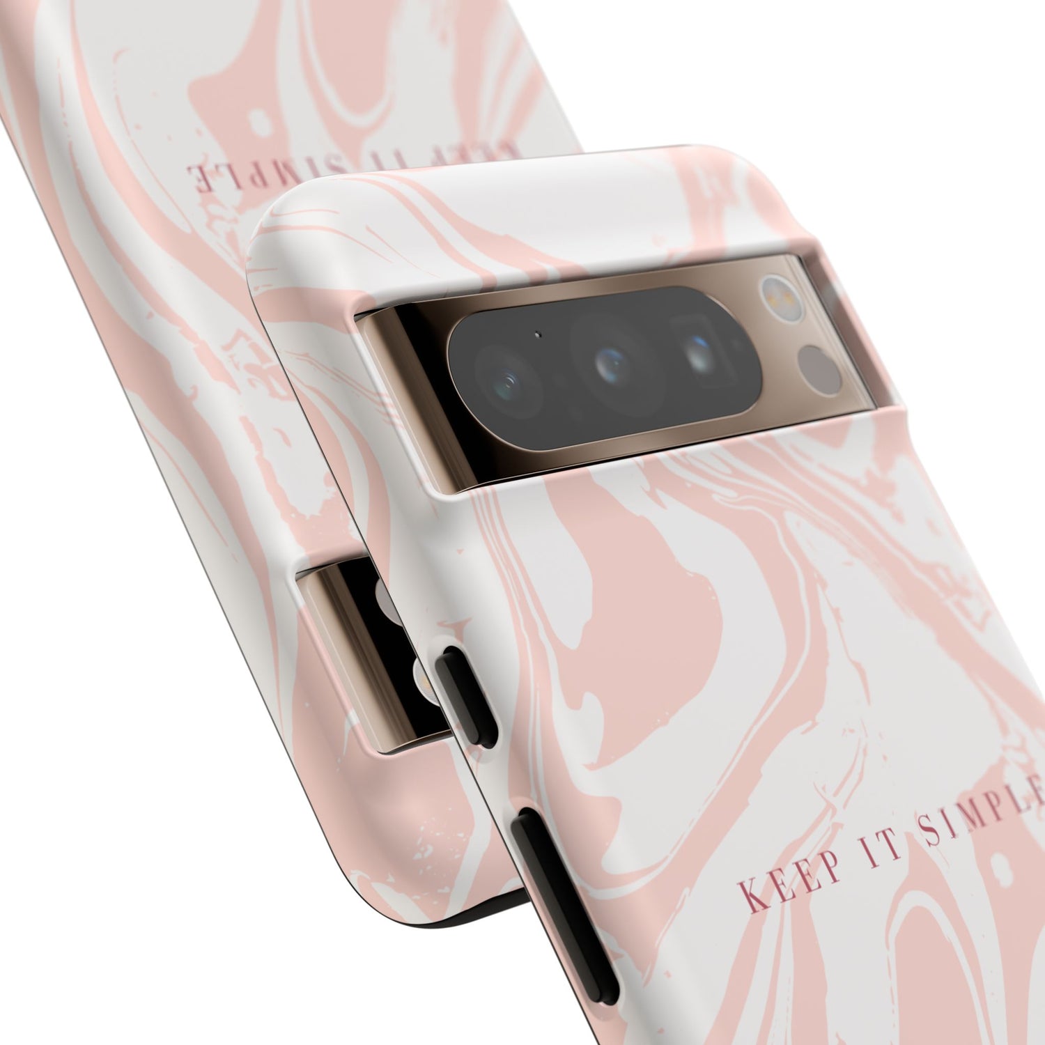 Simple Pink Marble Tough Case