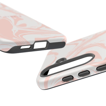 Simple Pink Marble Tough Case