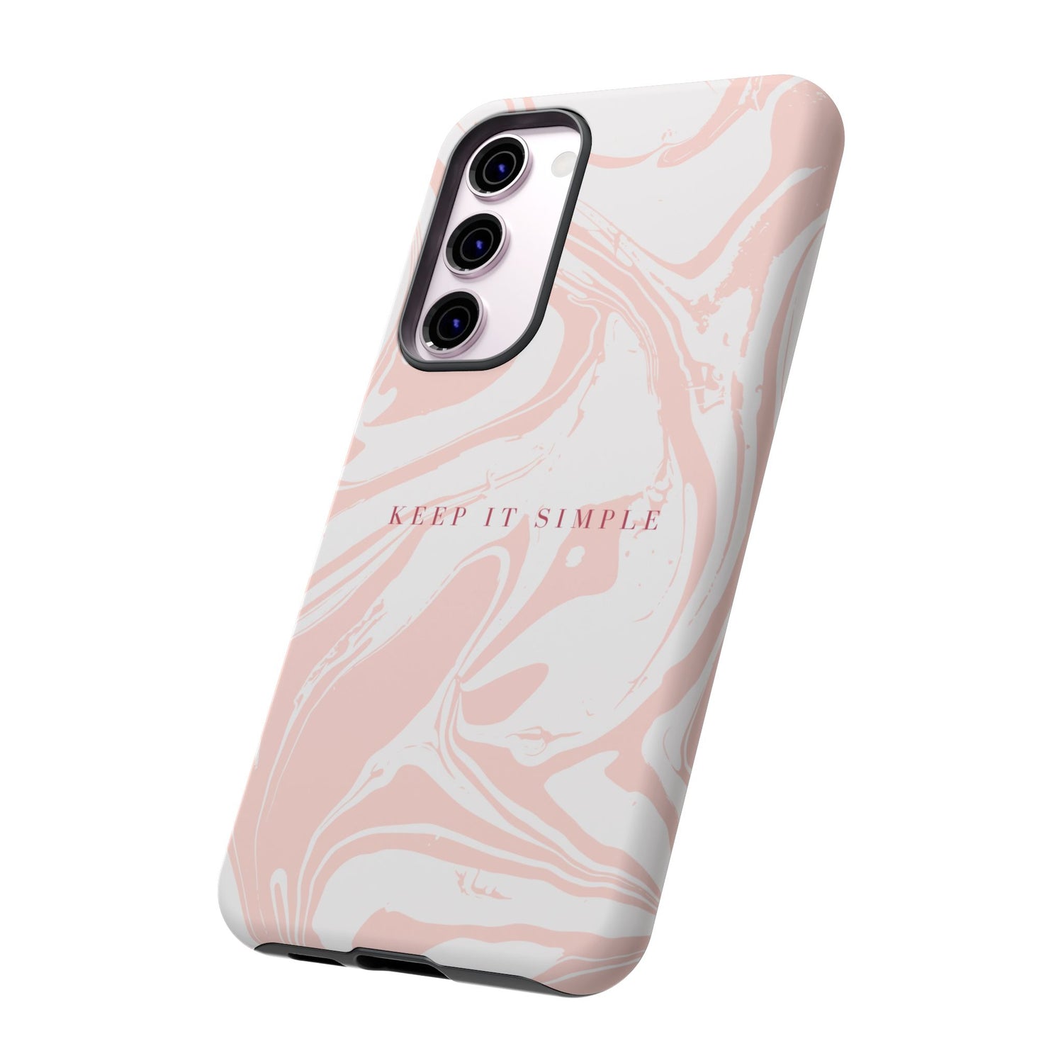 Simple Pink Marble Tough Case