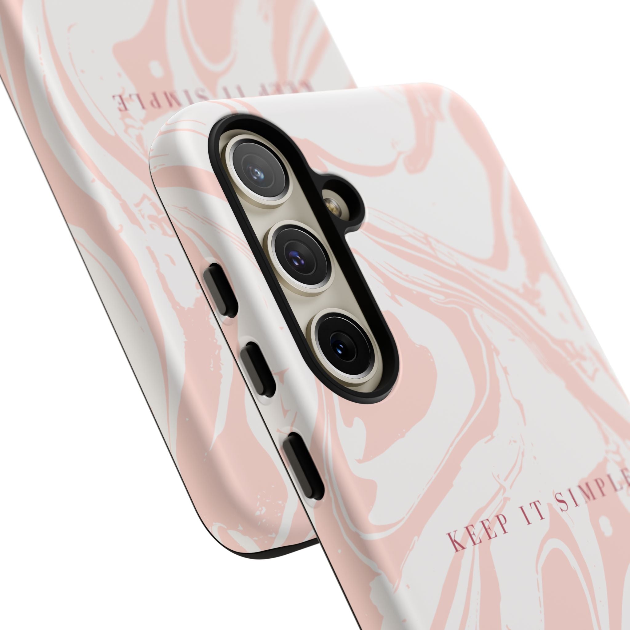 Simple Pink Marble Tough Case
