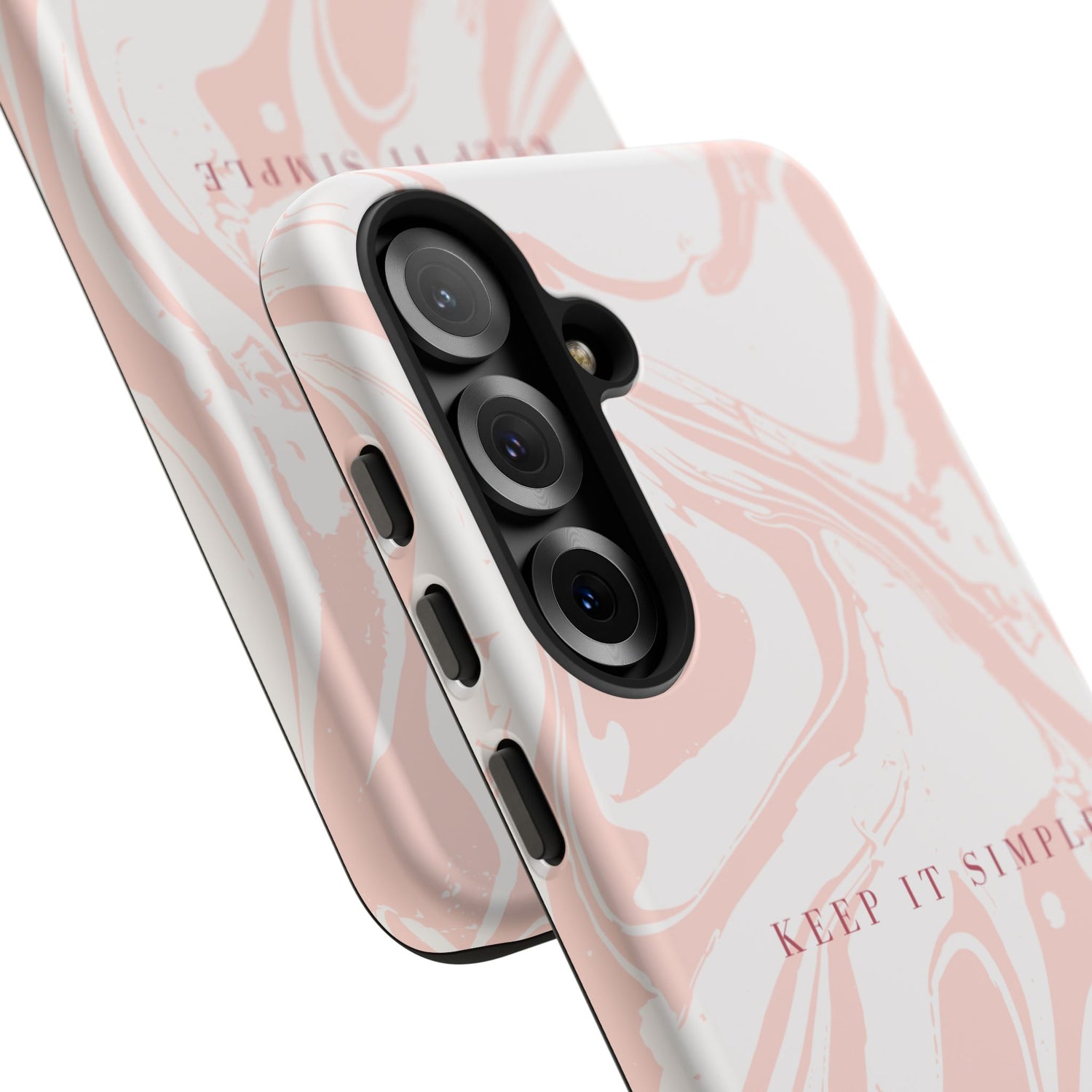 Simple Pink Marble Tough Case