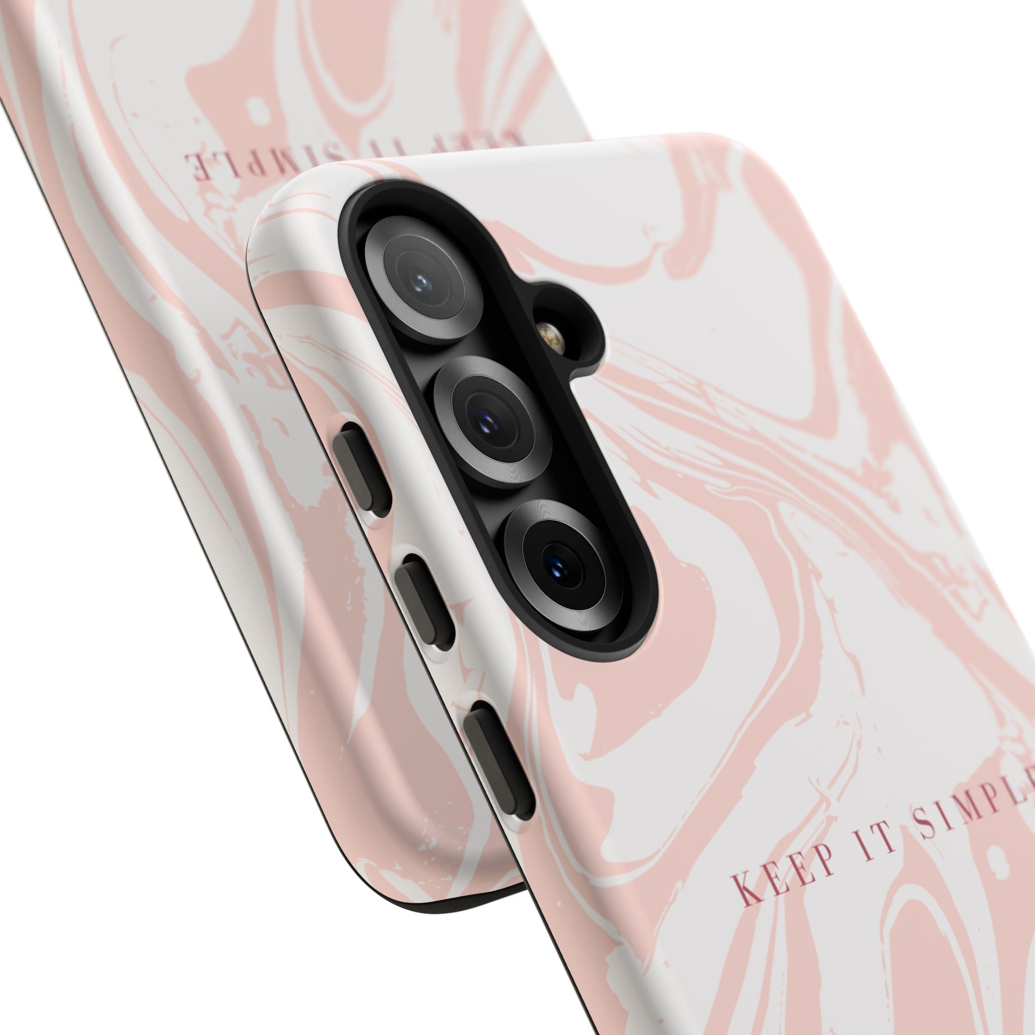 Simple Pink Marble Tough Case