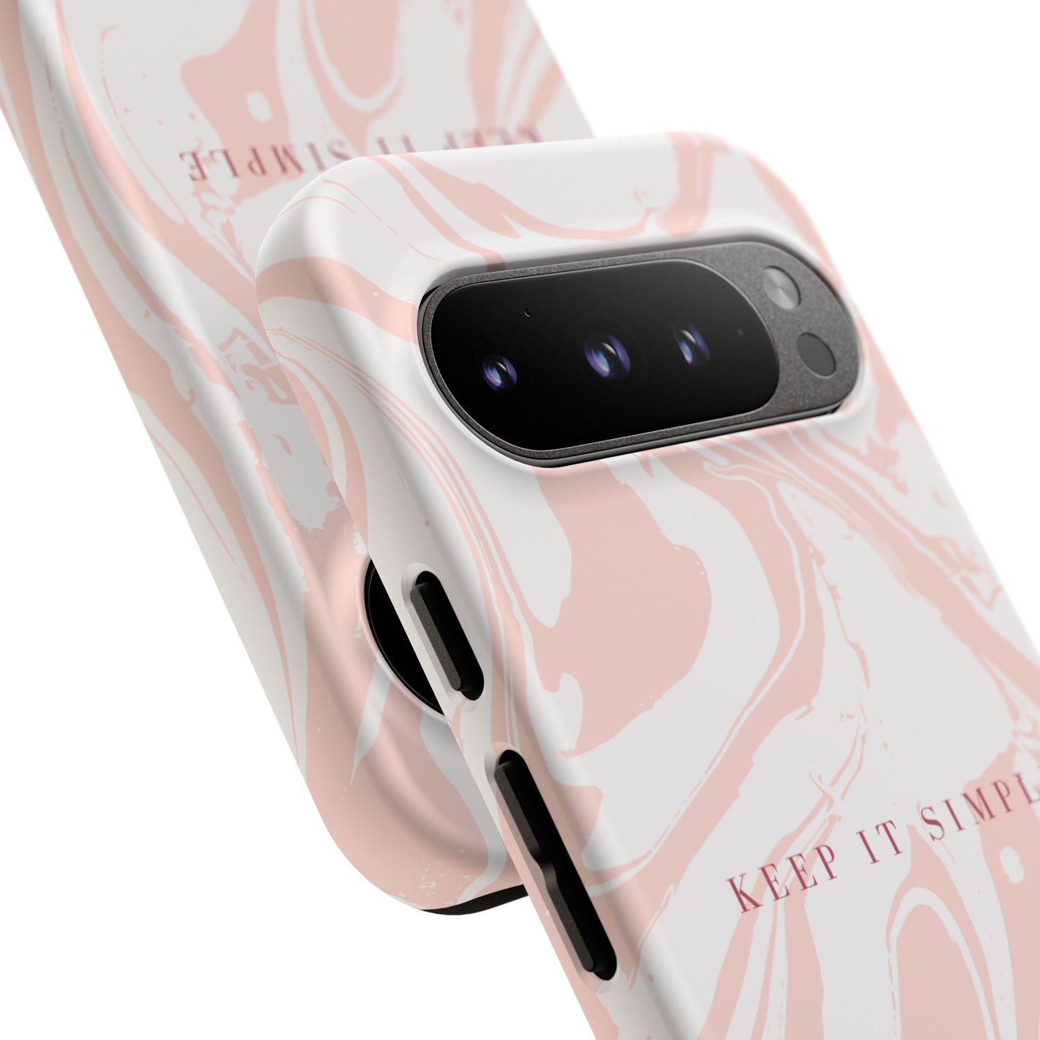Simple Pink Marble Tough Case