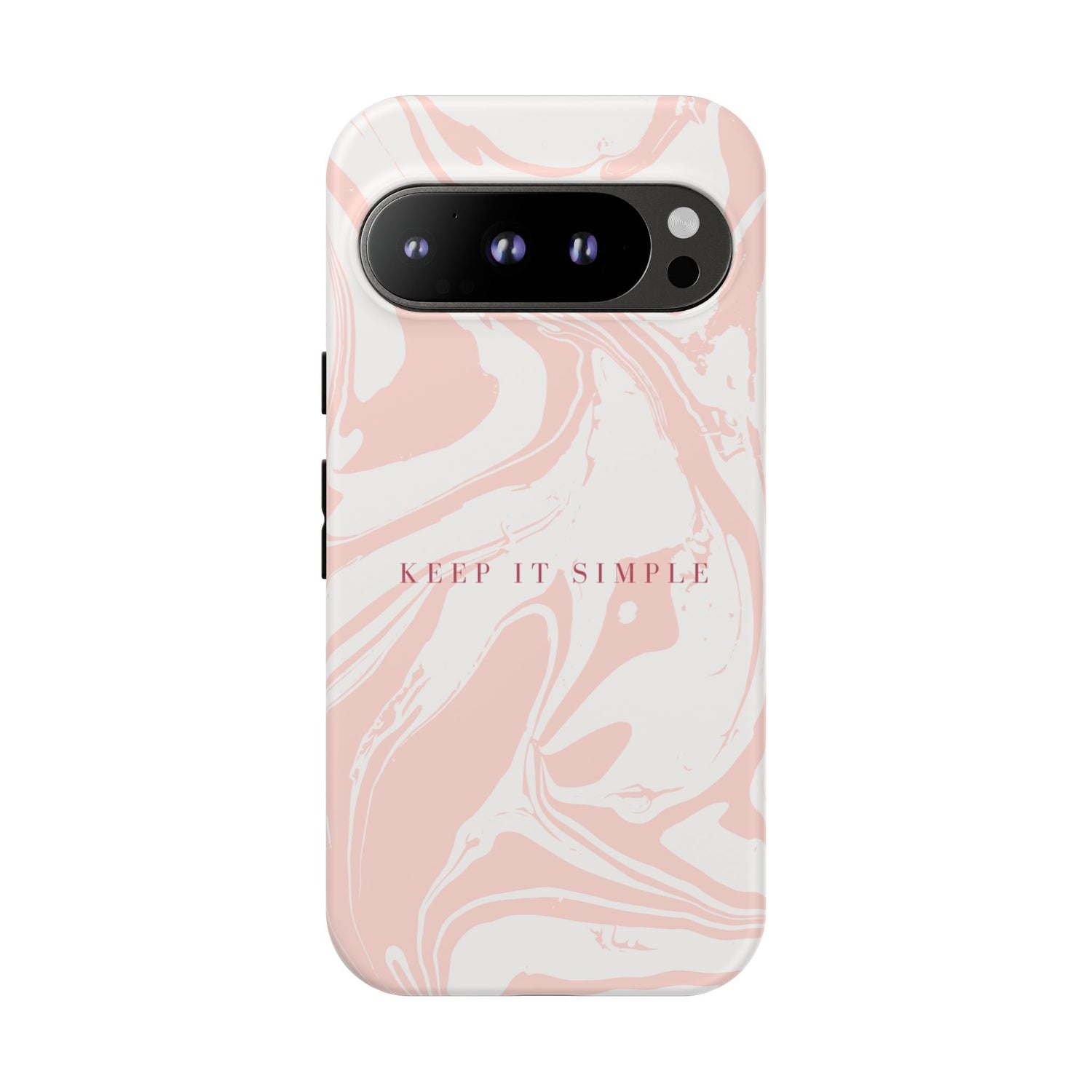 Simple Pink Marble Tough Case
