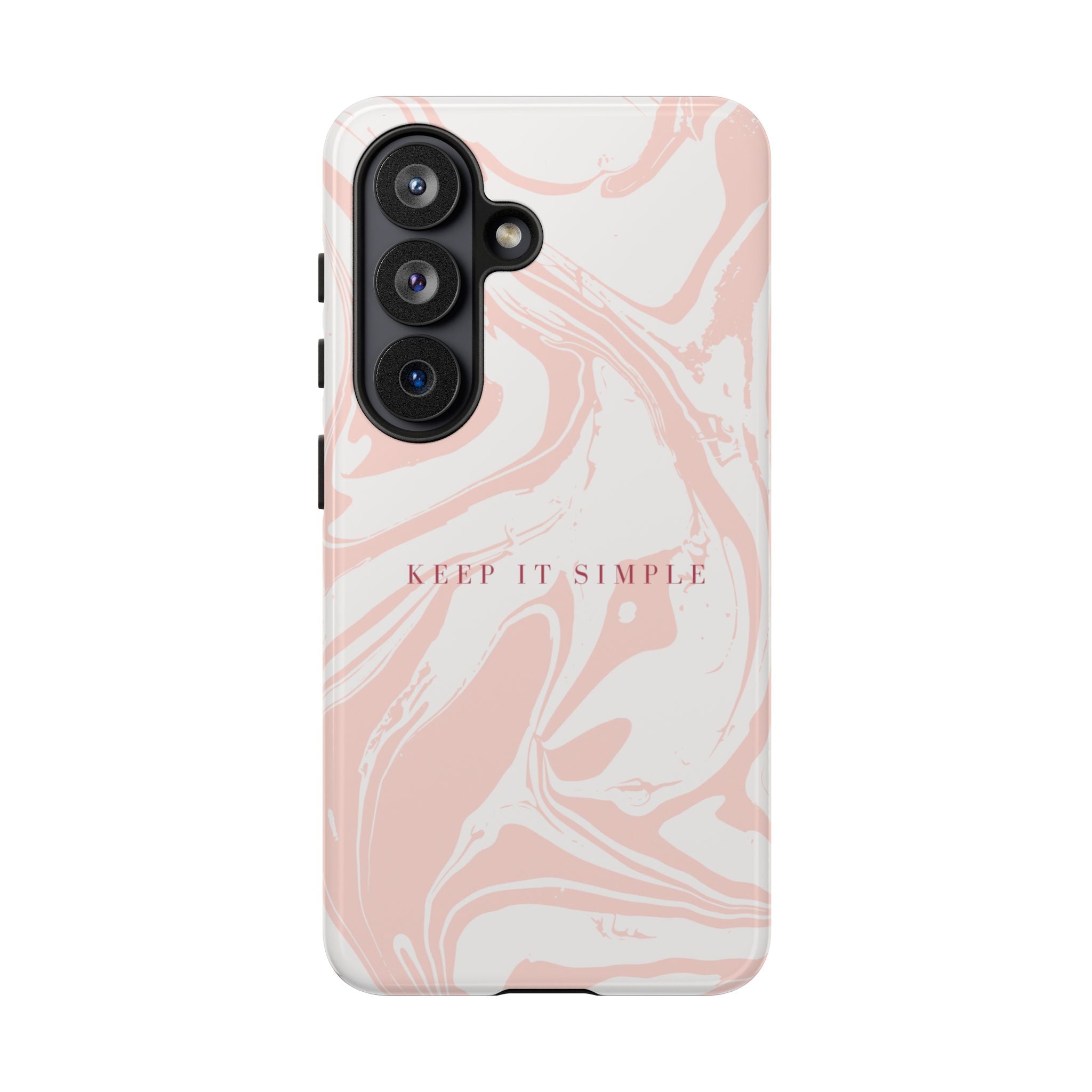 Simple Pink Marble Tough Case