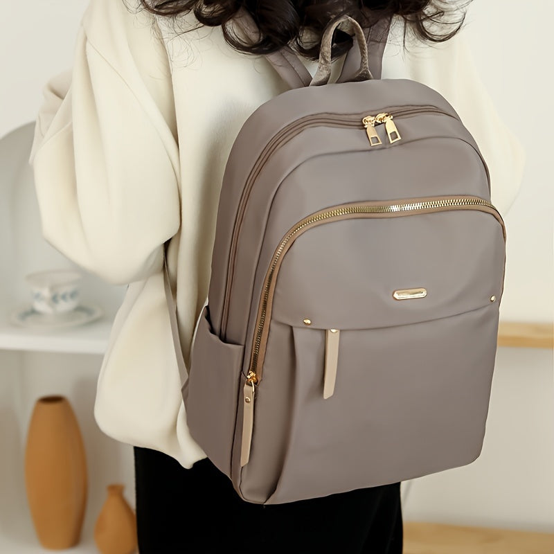 Extra-Large Solid Colour Backpack with Multiple Pockets - Comfortable Adjustable Straps, Stylish Casual Wear, Super Durable for Daily Use - Perfect Gift for Friends and Loved Ones