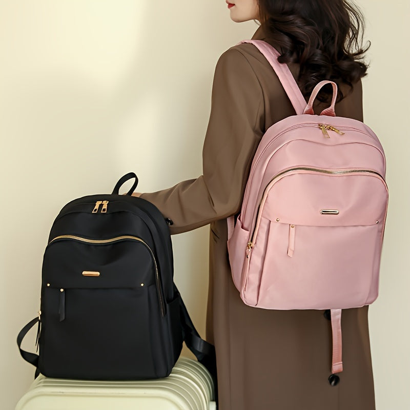 Extra-Large Solid Colour Backpack with Multiple Pockets - Comfortable Adjustable Straps, Stylish Casual Wear, Super Durable for Daily Use - Perfect Gift for Friends and Loved Ones