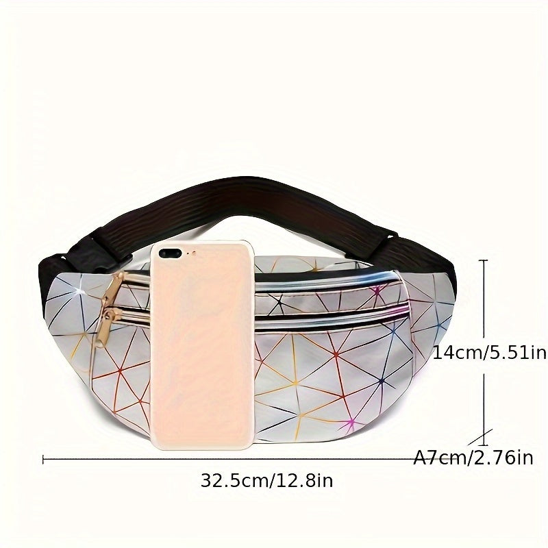 Stylish Unisex PU Leather Waist Bag - Universal Fanny Pack for Outdoor Adventures - Secure, Durable &amp; Comfortable for Camping &amp; Travel