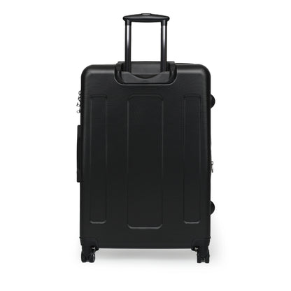 Geometric Pattern Suitcase