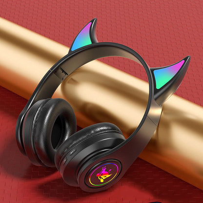 Fashion Luminous Bass Foldable Headphones