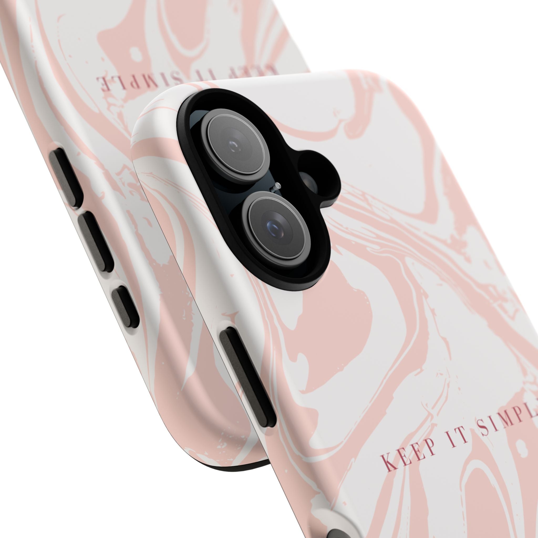 Simple Pink Marble Tough Case