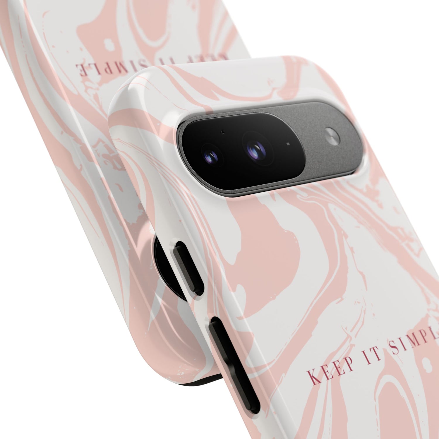 Simple Pink Marble Tough Case