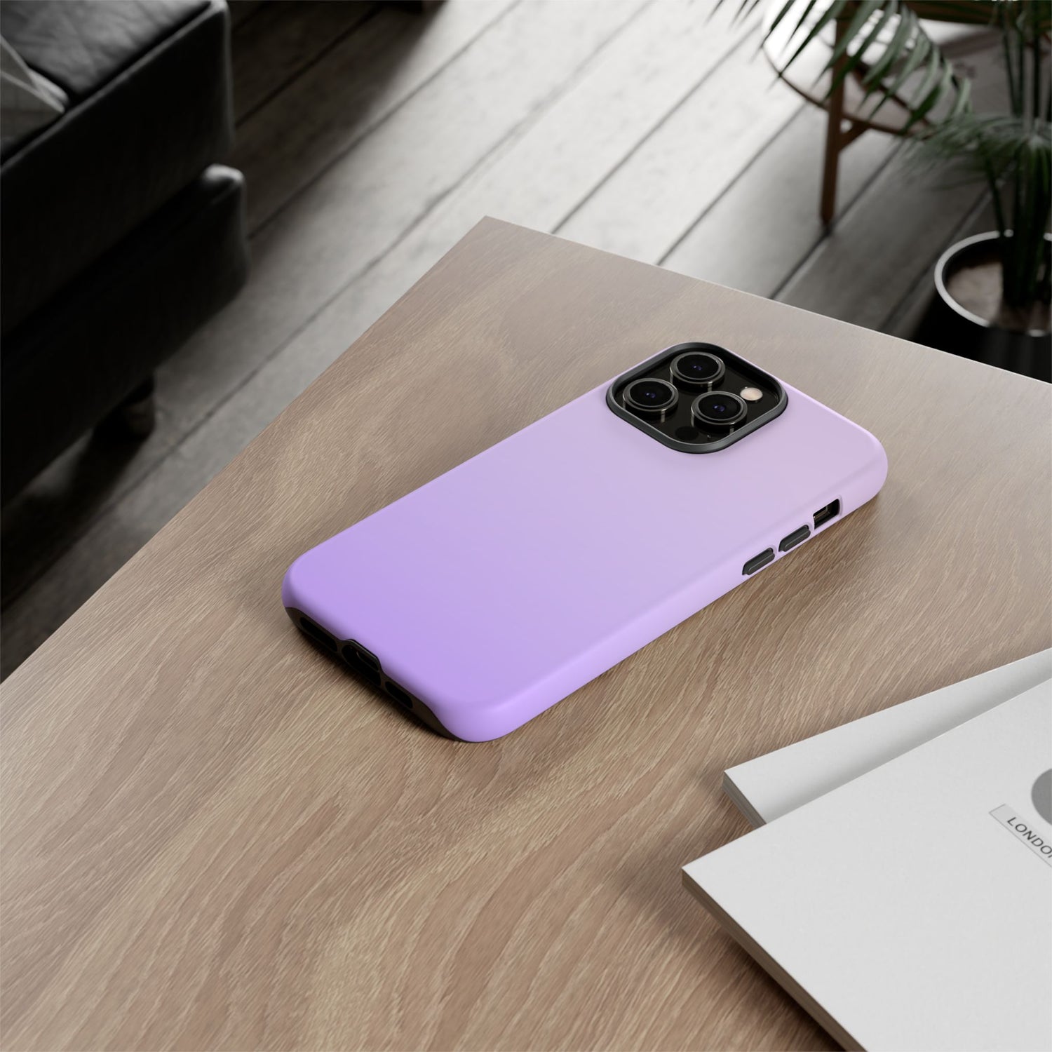 Lilac Ombre Tough Phone Case