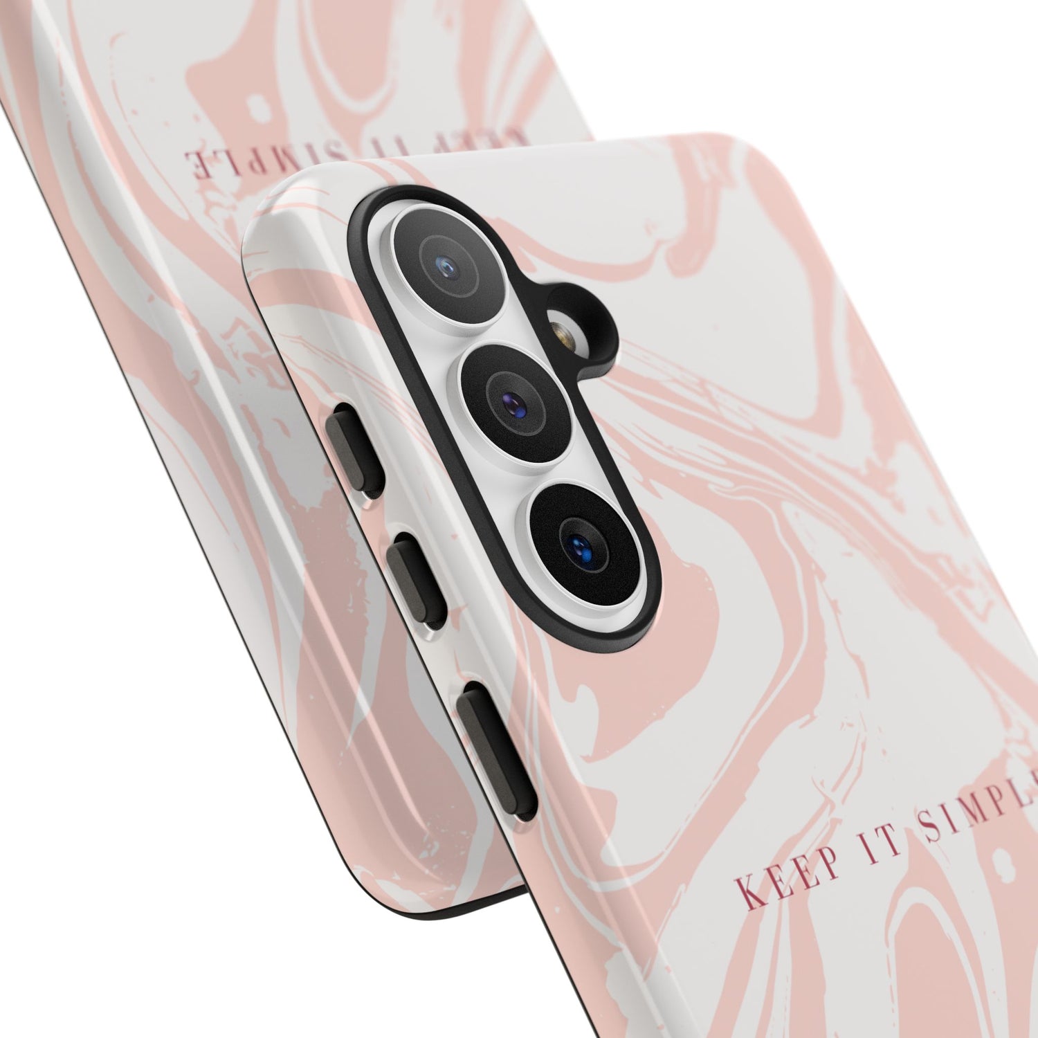 Simple Pink Marble Tough Case