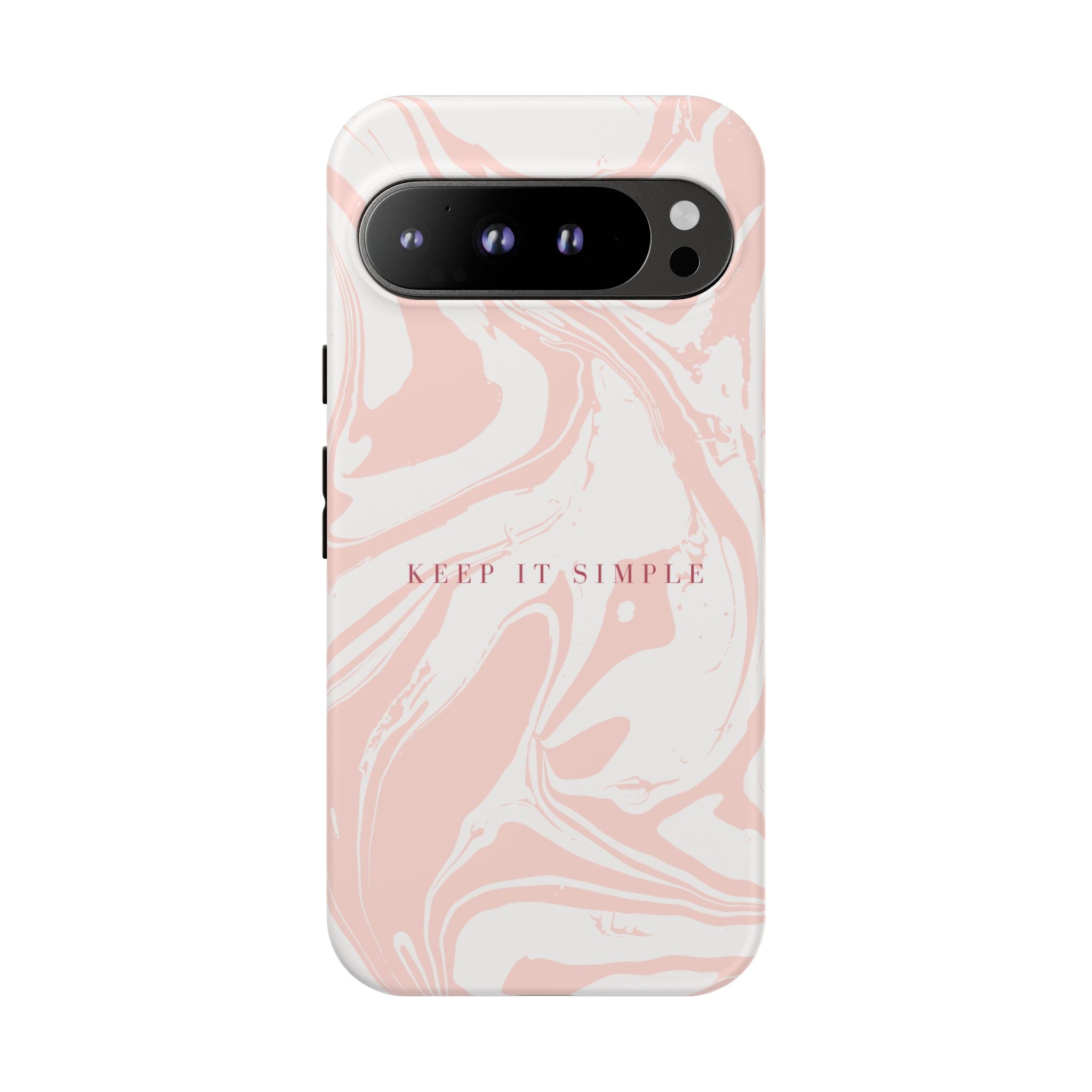 Simple Pink Marble Tough Case