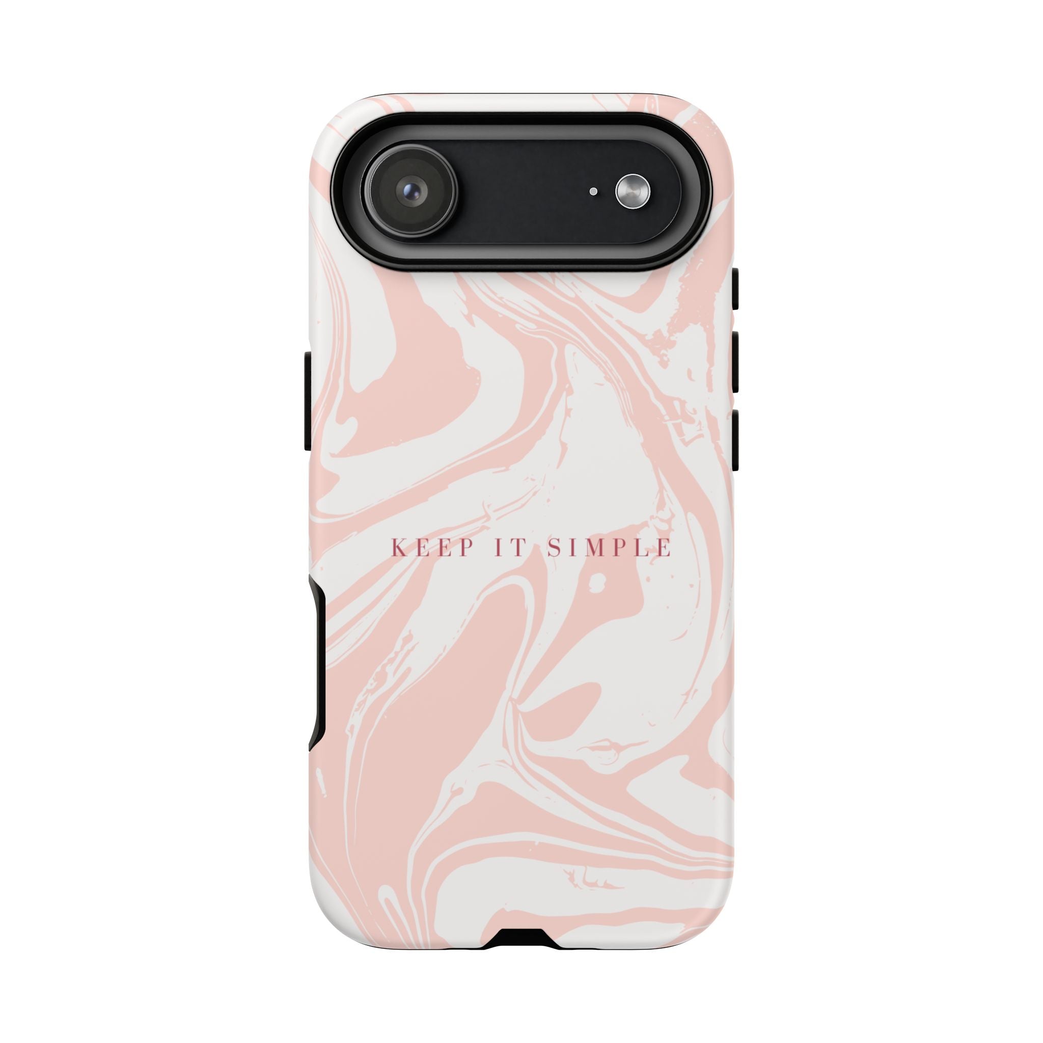 Simple Pink Marble Tough Case