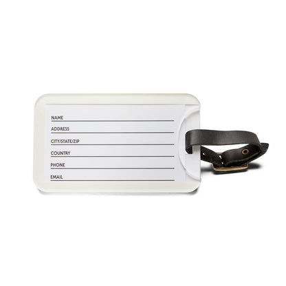 Avocado Print Luggage Tag