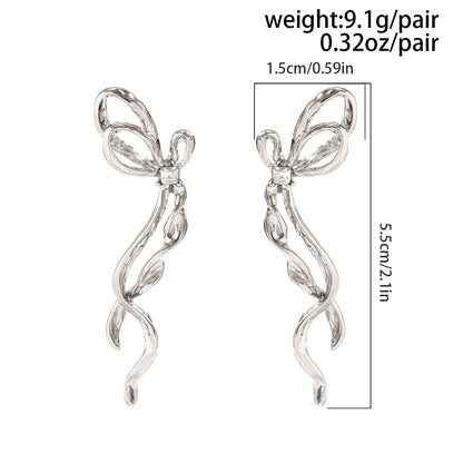 Bowknot Earrings For Women Jewelry