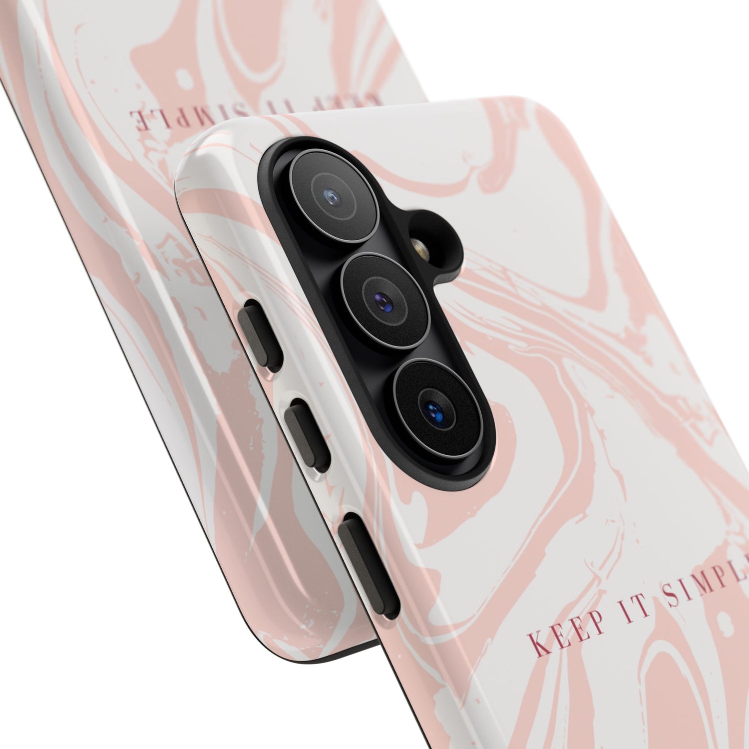 Simple Pink Marble Tough Case