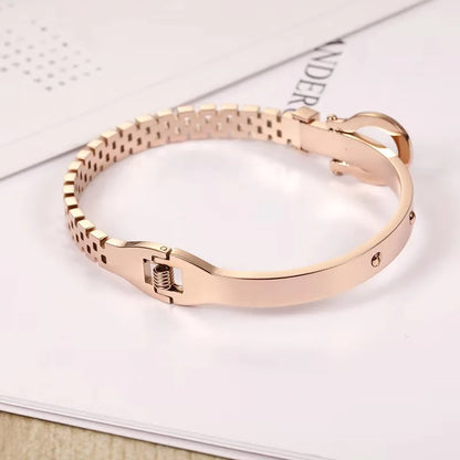 Cuffs Bracelets For Women Stainless Steel Fashion Jewelry Accessories