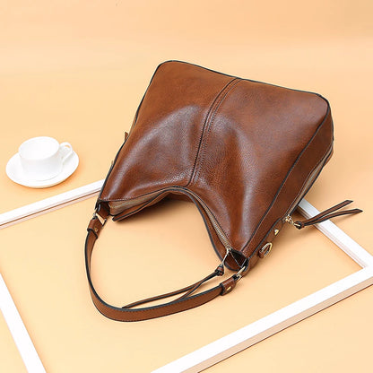 DIDABEAR Hobo Bag Leather Women Handbags Female Leisure Shoulder Bags Fashion Purses Vintage Bolsas Large Capacity Tote bag