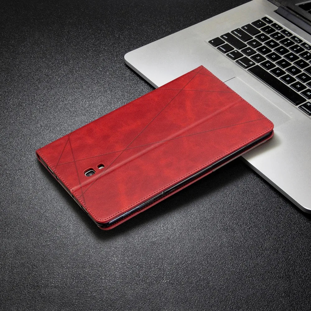 For Samsung Galaxy Tab A 10.5 2018 SM-T590 SM-T595 T590 T595 Tablet Case Wallet TPU Business Coque For Samsung Tab A 10 5 Cover