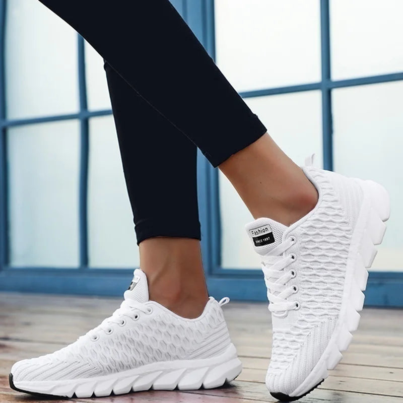 Fashion Women Sneakers Soft Women Vulcanize Sneakers Shoes Mesh Summer Sneakers Women Shoes Sneakers Shoes Woman Tenis Feminino