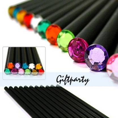 2+50Pcs/Set 0.5mm Blue Black Ink Gel Pen Erasable Refill Rod Erasable Pen Washable Handle School Writing Stationery Gel Ink Pen