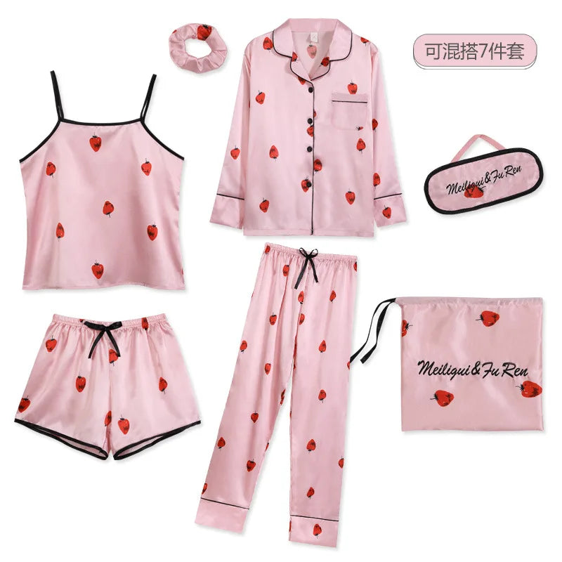 Strap Sleepwear Pyjamas Women&