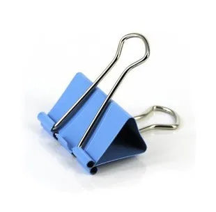 20pcs Colorful Metal Binder Clips Paper Clip 15mm Office Learning Stationary Office material School supplies