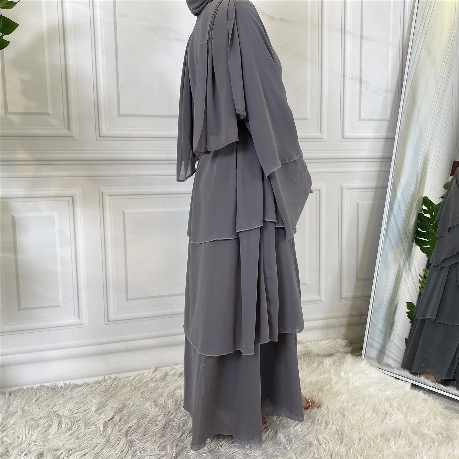 Modest Abaya Ramadan Dubai Robe Femme Musulmane Turkey Kaftan Islamic Clothing Muslim For Women Kimono Caftan Marocain Cardigan