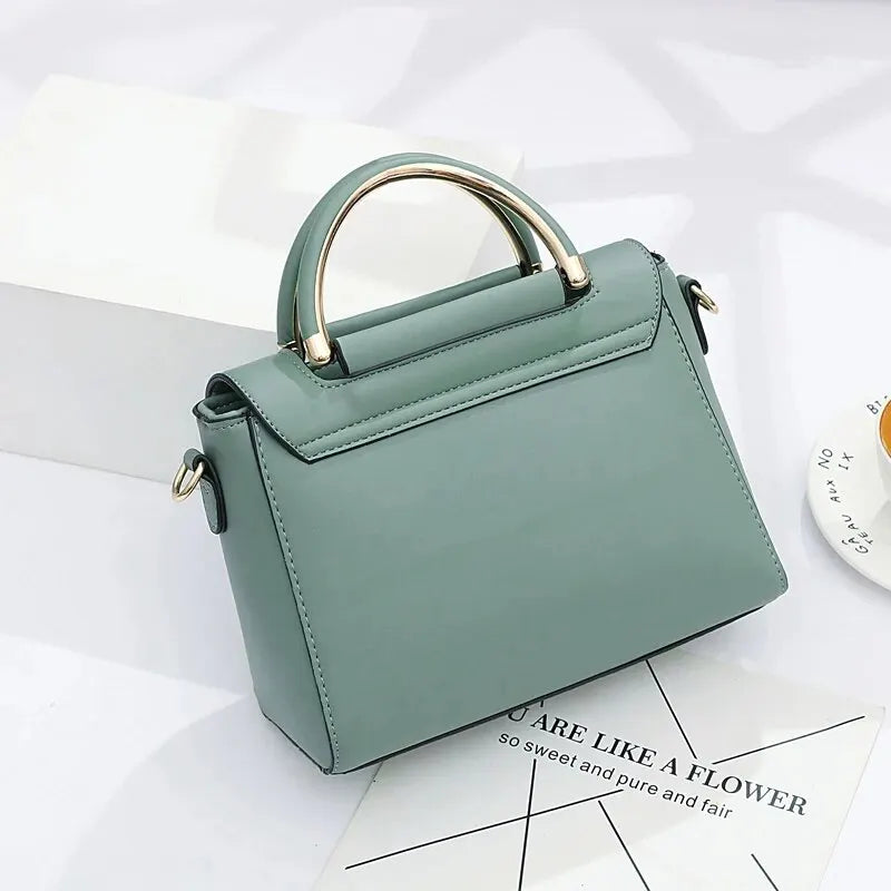 High Quality Leather Handbag Purse Women&