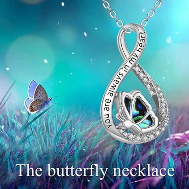 Butterfly Urn Necklaces For Ashes Cross Necklace Silver Cremation Butterfly Jewelry For Lover Women Jewelry Gifts