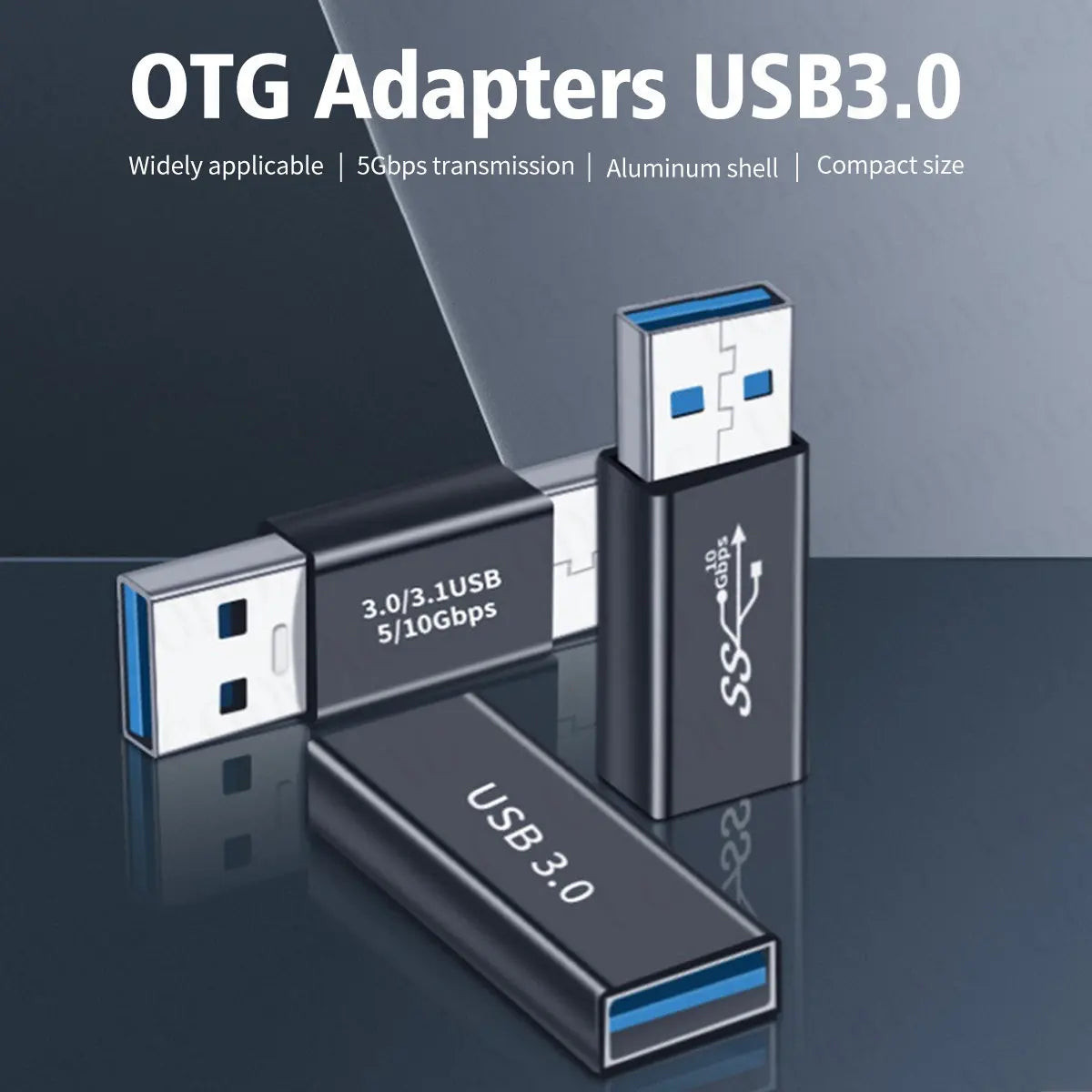 USB 3.0 Connector USB To USB Adapter 5Gbps Gen1 Male to Male Female USB Converter SSD HDD Cable Extender USB 3.0 Extension Plug