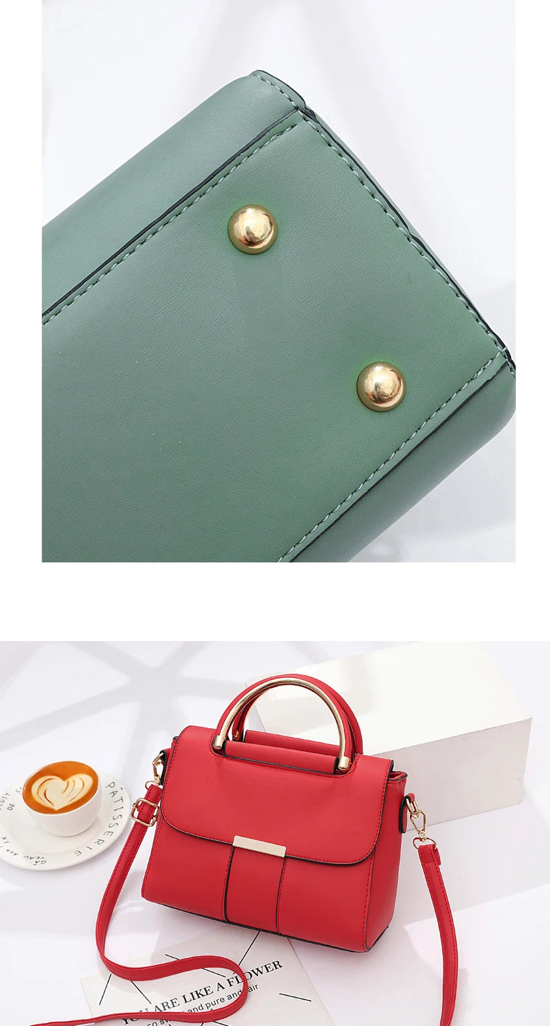 High Quality Leather Handbag Purse Women&