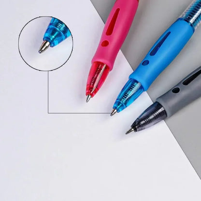 3pcs Gel Pen 20pcs Refill Cartridge Set Stationery 0.5mm Black/Red/Blue Office Pen Student School Ball Pen School Supplies