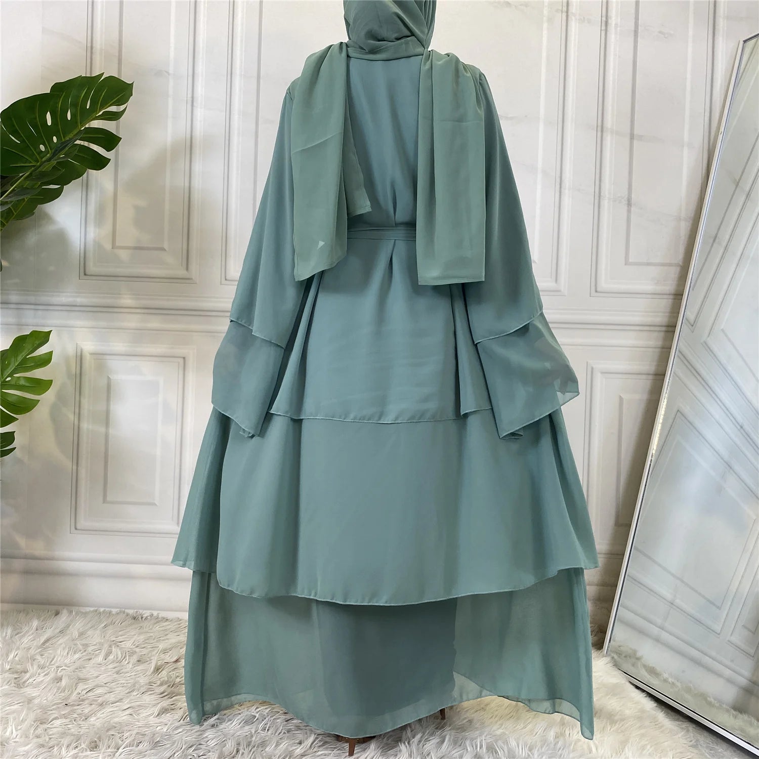 Modest Abaya Ramadan Dubai Robe Femme Musulmane Turkey Kaftan Islamic Clothing Muslim For Women Kimono Caftan Marocain Cardigan