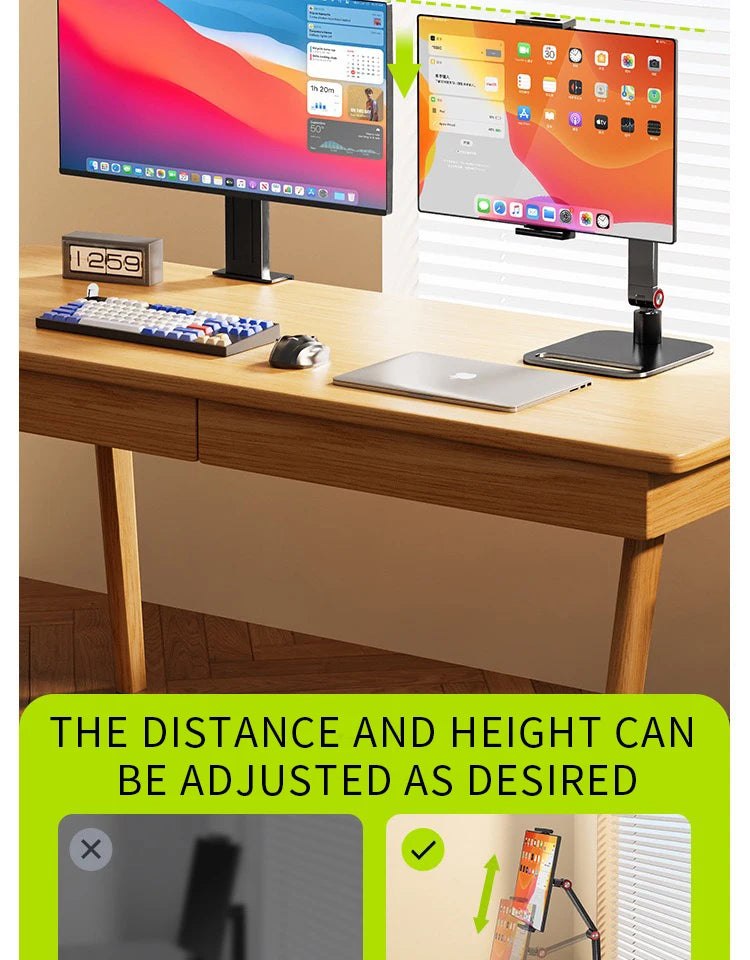 Monitor Holder Metal Portable Stand for 12 13 14 15 16 17 Inch Universal Expandable Display Base Vesa Mount 30cm Fixture