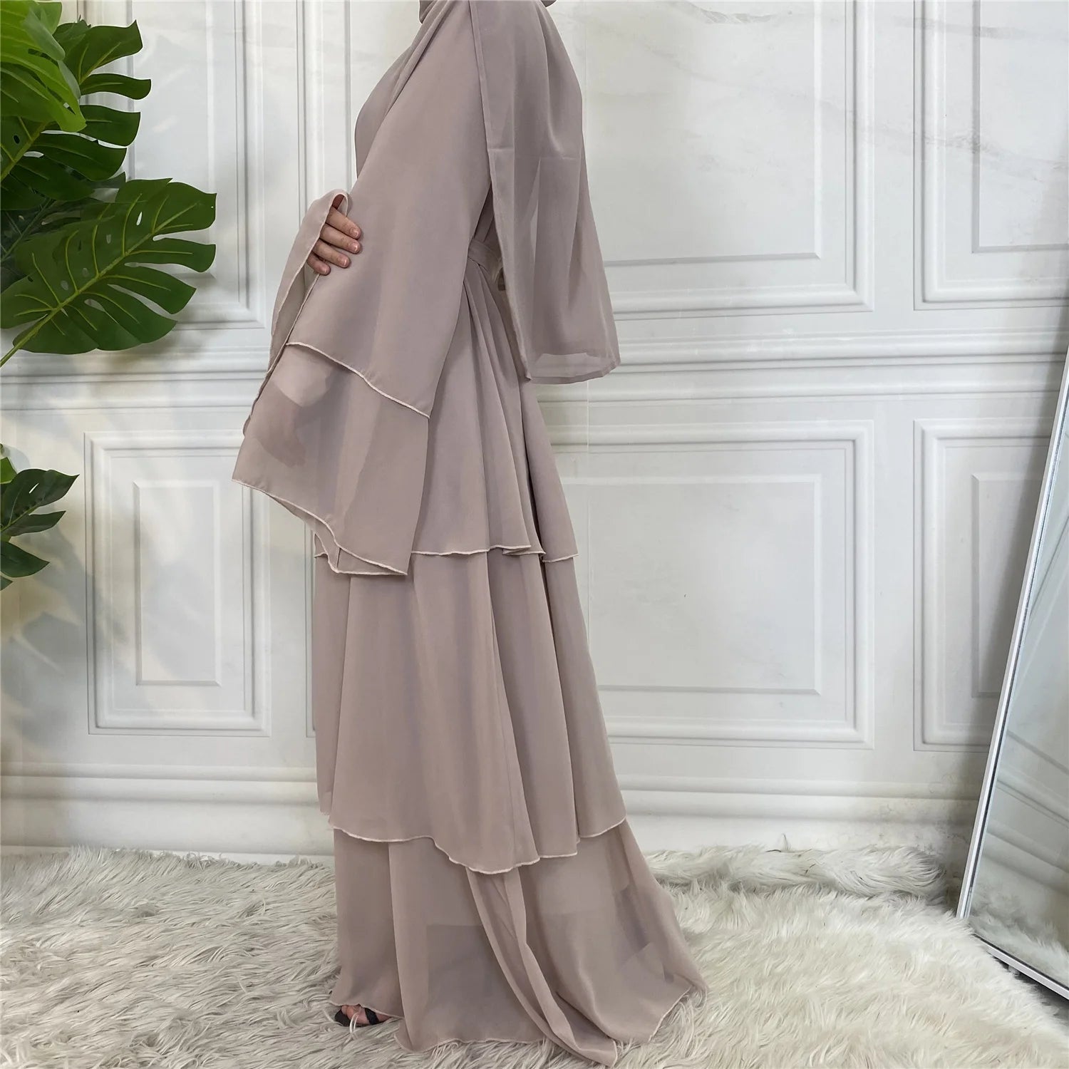 Modest Abaya Ramadan Dubai Robe Femme Musulmane Turkey Kaftan Islamic Clothing Muslim For Women Kimono Caftan Marocain Cardigan