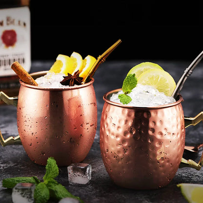 Moscow Mule Mugs 500ml Steel Cocktail Cup Beer Russia Moscow Mule Copper Mugs Bar Tools