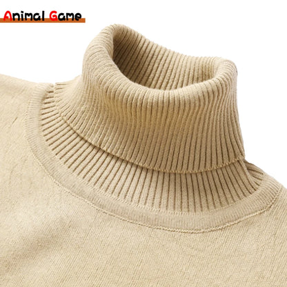 Winter Turtleneck Sweater New Men&