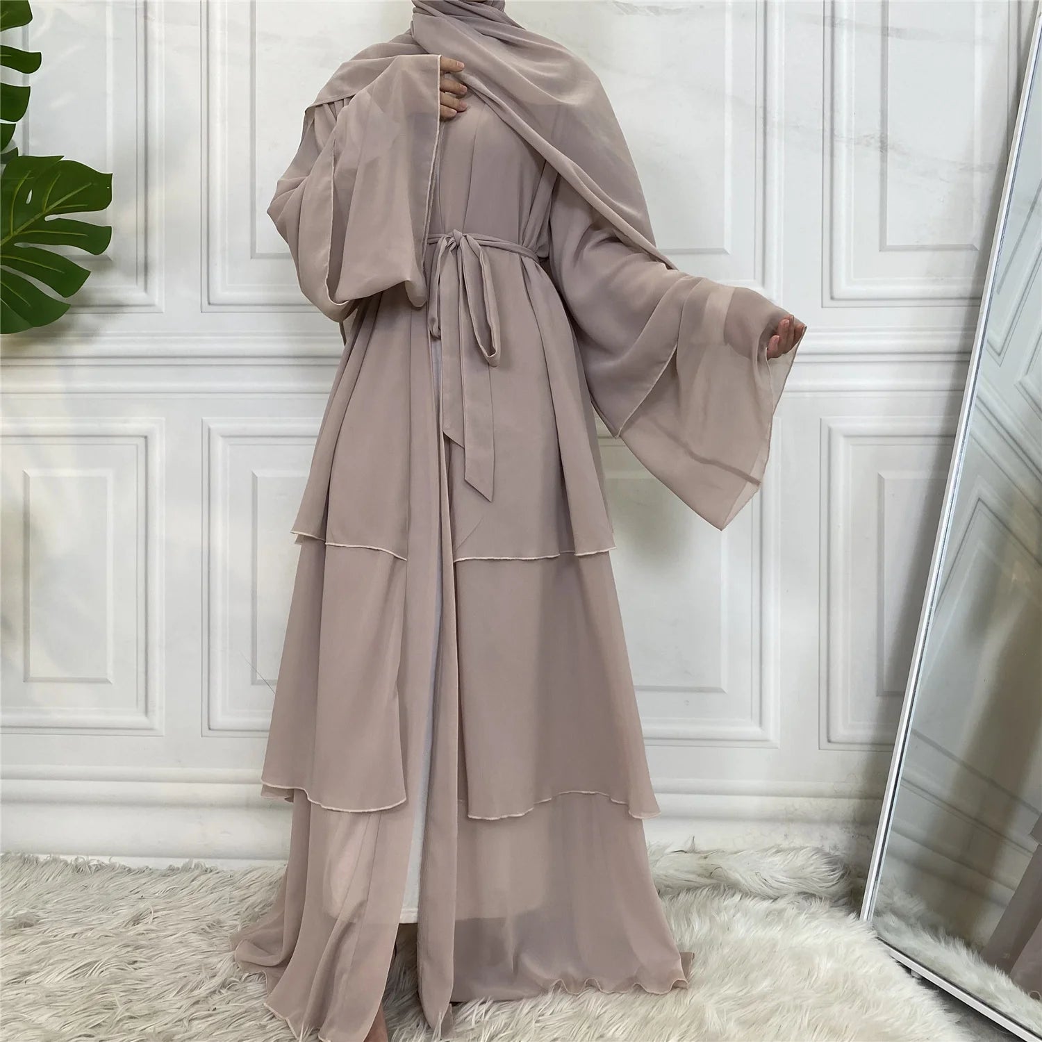 Modest Abaya Ramadan Dubai Robe Femme Musulmane Turkey Kaftan Islamic Clothing Muslim For Women Kimono Caftan Marocain Cardigan