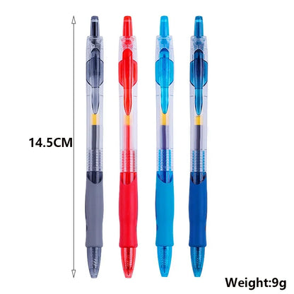 3pcs Gel Pen 20pcs Refill Cartridge Set Stationery 0.5mm Black/Red/Blue Office Pen Student School Ball Pen School Supplies