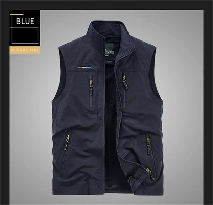 Sleeveless Jacket Vest Men&