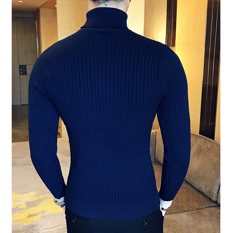 Winter Turtleneck Sweater New Men&