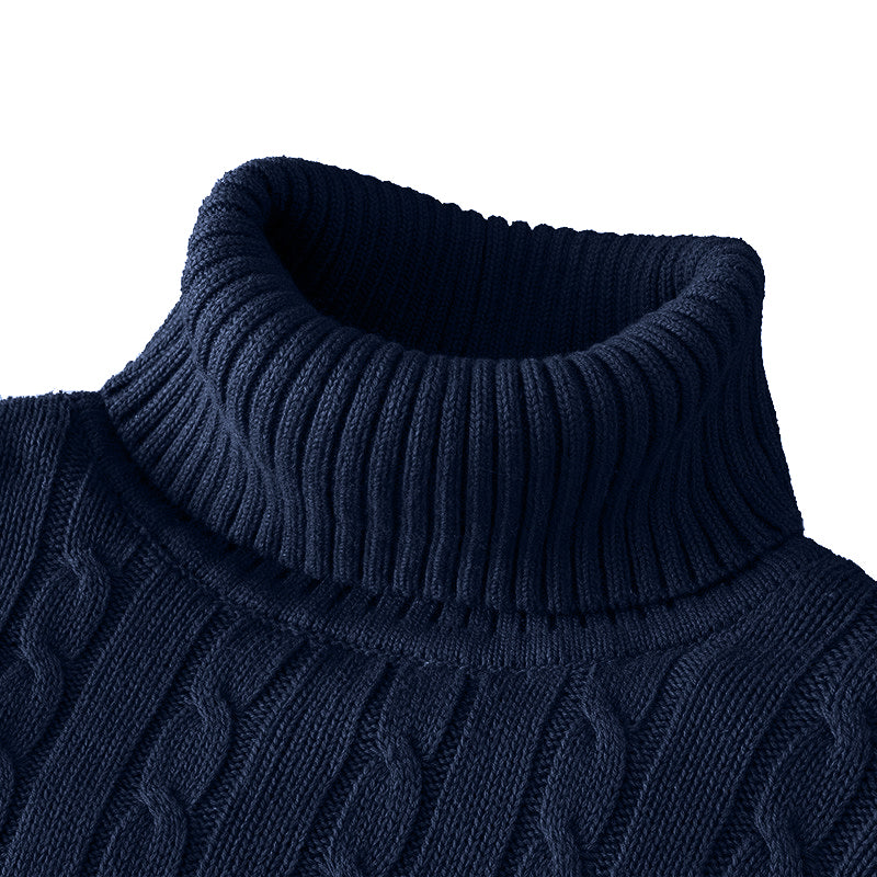 Winter Turtleneck Sweater New Men&