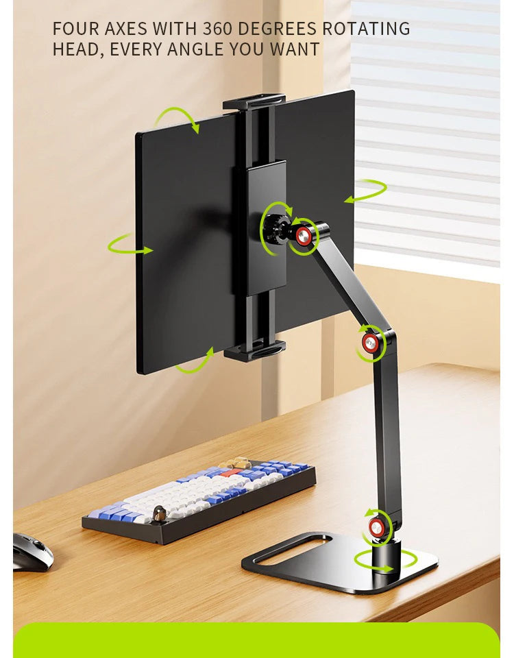 Monitor Holder Metal Portable Stand for 12 13 14 15 16 17 Inch Universal Expandable Display Base Vesa Mount 30cm Fixture